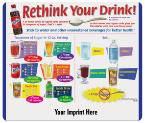 Rethink Your Drink! Magnet
