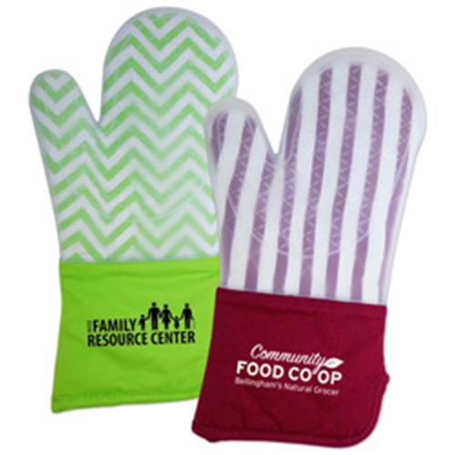 Frosted Silicone Oven Mitt