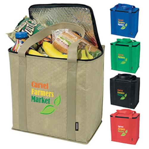 KOOZIE® Zippered Insulated Grocery Tote