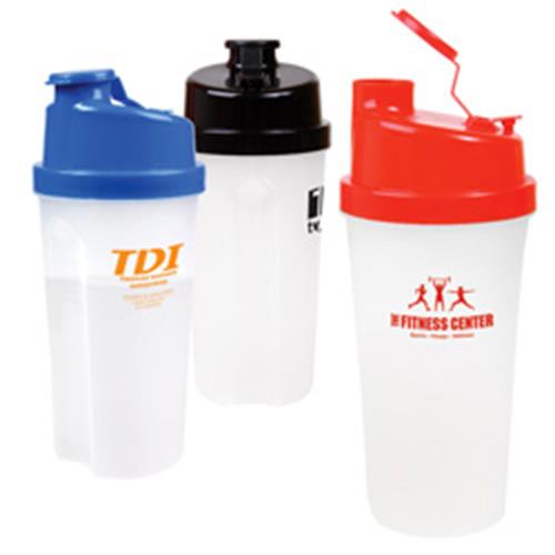 20 oz. Plastic Fitness Shaker with Measurements